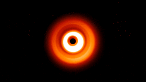 Hubble Captures ‘Shadow Play’ Caused by Possible Planet