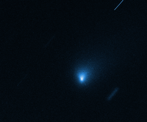 Hubble Observes 1st Confirmed Interstellar Comet